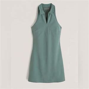 NWT Abercrombie Collared Racerback Exercise Dress